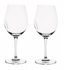 Set 2 pahare Tecnico glass wine by Colle Vilca Marcolin (Handmade crystal) Made in Italy foto