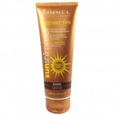 Lotiune autobronzanta Rimmel Sun Shimmer Dark Matte 125 ml foto