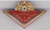 Insigna Fruntas in Munca Patriotica I