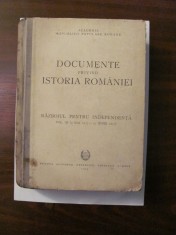 PVM - &amp;quot;Documente privind Istoria Romaniei / Razboiul pt. Independenta&amp;quot; / Volum 3 foto