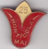 Insigna 25 Mai , Ziua Horticola