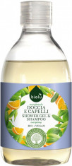 Gel de dus sampon ecologic Biolu cu provitamina B5 300 ml foto