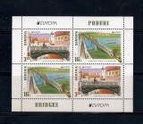 ROMANIA 2018 - PODURI (EUROPA 2018) - BLOC I, MNH - LP 2188a
