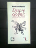 Norman Manea - Despre clovni: dictatorul si artistul (Biblioteca Apostrof, 1997)