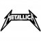 Patch Metallica: Shaped Logo
