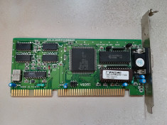 Placa video ISA vintage Trident TVGA 9000 512Kb foto