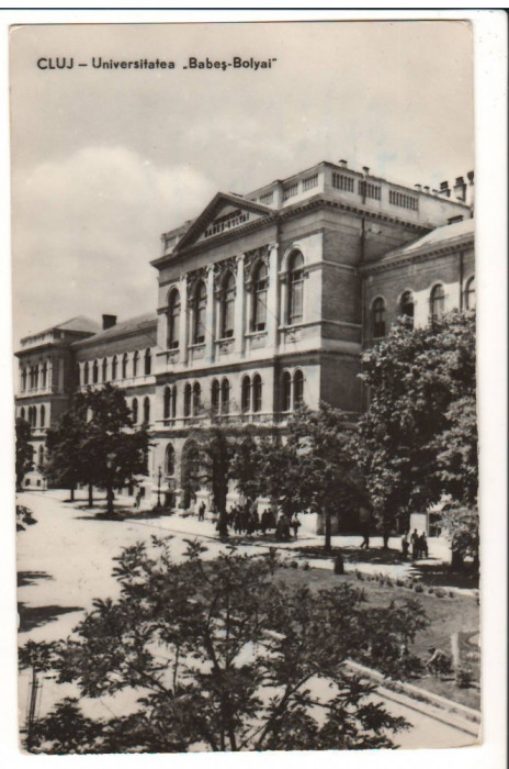 CPI B 10383 - CARTE POSTALA - CLUJ. UNIVERSITATEA BABES BOLYAI, RPR