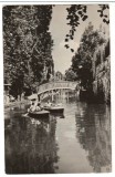 CPI B 10380 - CARTE POSTALA - CLUJ. VEDERE DIN PARC, BARCI, BARCA, RPR, Circulata, Fotografie