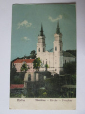 Carte postala Radna circulata 1927 foto