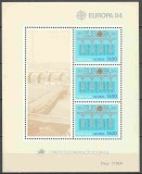 Portugalia-Azore 1984 - Europa cept bloc neuzat,perfecta stare(z)