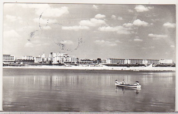 bnk cp Mangalia - Vile pe malul marii - circulata