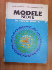 Modele inedite de tricotaj artistic foto