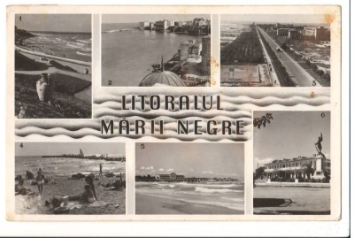 CPI B 10359 - CARTE POSTALA - LITORALUL MARII NEGRE, MOZAIC, RPR foto