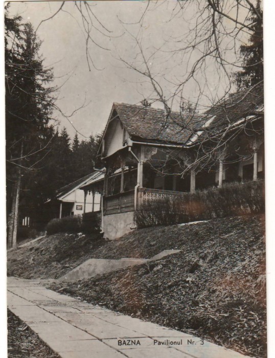 CPI B 10394 - CARTE POSTALA - BAZNA. PAVILIONUL NR. 3, RPR