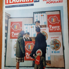 revista flacara 6 martie 1965-art. si foto-hunedoara,cartierul chibrit bucuresti