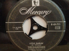 THE DIAMONDS - LITTLE DARLIN&amp;#039;/FAITHFULL...(1959/MERCURY/RFG) - VINIL Single/RAR foto