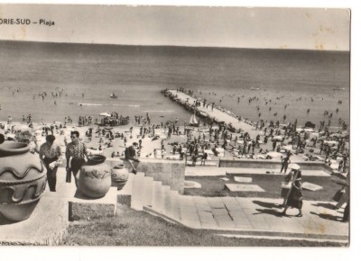 CPI B 10366 - CARTE POSTALA - EFORIE SUD. PLAJA, RPR foto