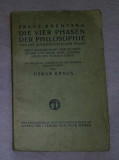 Die vier Phasen der Philosophie und... / F. Brentano prima editie 1926