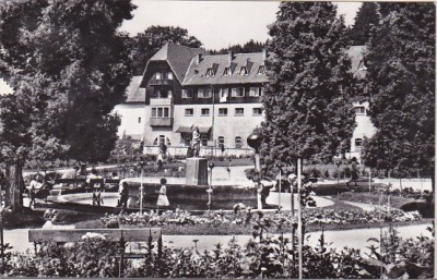 bnk cp Borsec - Vedere din parc - circulata foto