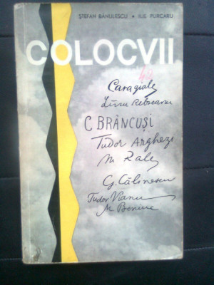 Stefan Banulescu; Ilie Purcaru - Colocvii - artistul si epoca (1964) foto