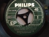 JOHNNY HALLYDAY - NOIR C&#039;EST NOIR.....(1968/PHILIPS/FRANCE) - VINIL Single/RAR, Rock and Roll