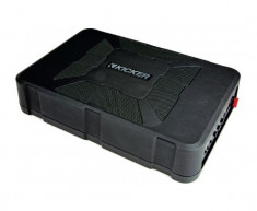 Subwoofer activ Kicker Hideaway Plug&amp;amp;amp;Play cu incinta, diametru subwoofer 20 cm, putere maxima amplificator 150W foto