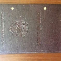 carnet de munca RPR republica populara romania 1959 CFR aprovizionare timisoara