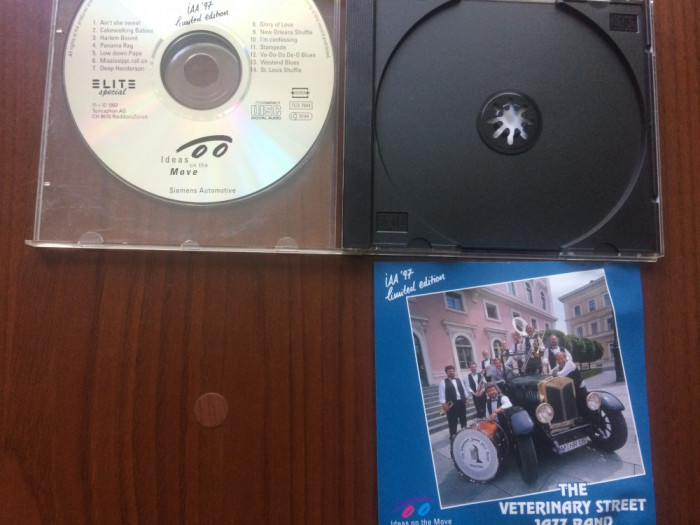 the veterinary street jazz band 1997 album cd disc muzica jazz big band VG+