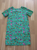 Rochie Matase BOOHOO, Maneca Scurta, Marimea 36 + Inel Placat Aur CADOU