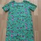 Rochie (bluza) matase BOOHOO, maneca scurta + inel placat cu aur in cadou