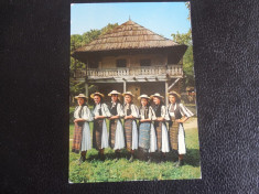 CARTE POSTALA ROMANIA-DANSATOARELE DE LA CAPALNA foto