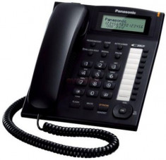 Telefon Fix Panasonic KX-TS880FX (Negru) foto