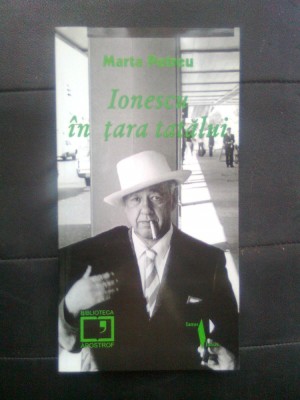 Marta Petreu - Ionescu in tara tatalui (Biblioteca Apostrof, 2001; ed. a II-a) foto