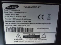 Plasma tv Samsung PS50C450B1WXXC defect foto