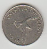 Bermuda 1999 - 25 Cents foto