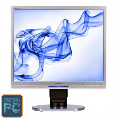 Discount! Monitor LCD Philips 19&amp;quot; Wide 1280x1024 VGA DVI Grad -A GARANTIE! foto