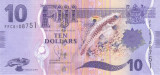 Bancnota Fiji 10 Dolari (2013) - P116 UNC