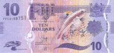 Bancnota Fiji 10 Dolari (2013) - P116 UNC foto