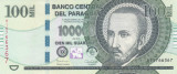 Bancnota Paraguay 100.000 Guaranies 2015 - P233 UNC