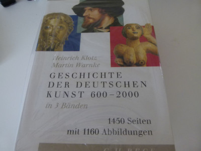 istoria artei germane - 3 vol (limba germana) foto