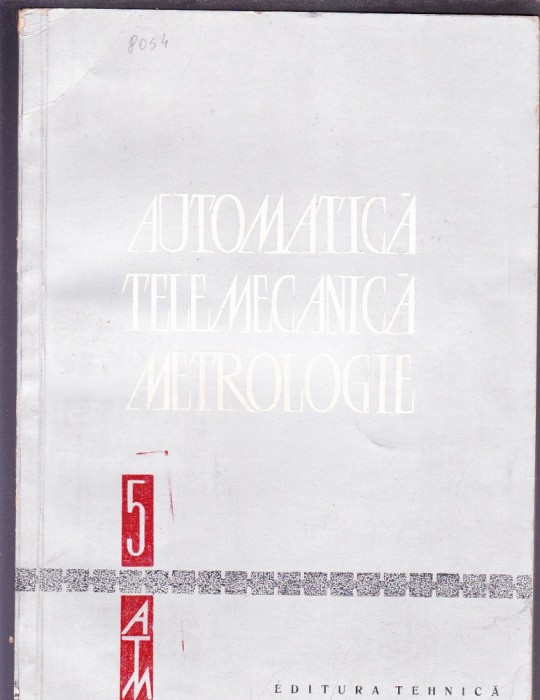 AUTOMATICA TELEMECANICA METROLOGIE