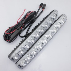 Lumini de zi DRL cu 9led*1W foto