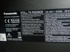 Plasma 2 buc Panasonic TX-P42GW20 - TX-42V20E defect foto