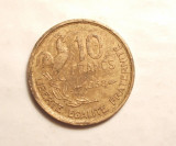 FRANTA 10 FRANCI 1958, Europa
