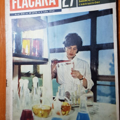 revista flacara 4 iulie 1964-art.si foto - calarasi,oltenita si turnu magurele