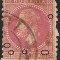 VARIETATE 10 BANI CAROL I --BUCURESTI II--1879