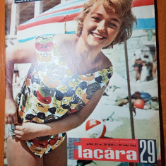 revista flacara 20 iulie 1963-articol si foto de pe litoralul romanesc