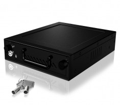 Rack HDD RaidSonic Icy Box Mobile pentru 3.5&amp;quot; si 2.5&amp;quot; HDD/SSD Black foto