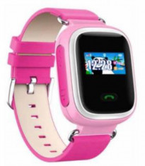 Smartwatch Cronos Kids G78, TFT LCD 1.22&amp;amp;quot;, 2G, Bluetooth, GPS, Bratara silicon, dedicat pentru copii foto