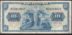 Germania 10 Mark sN5891991y 1949 foto